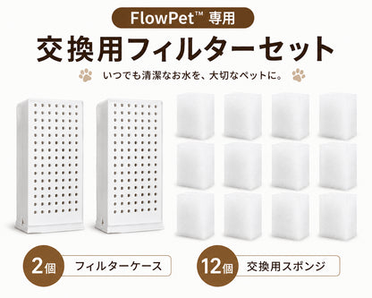 FlowPet™ 交換用フィルターセット